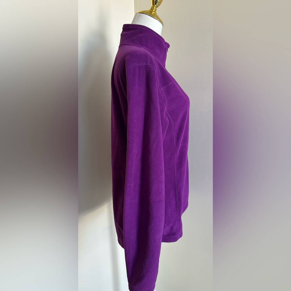 EUC Dark Pink Fleece Pullover - Medium - Picture 3 of 8
